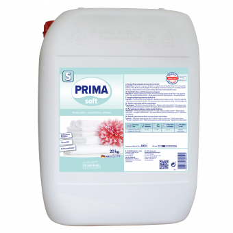 PRIMA SOFT, Жидкий смягчитель для стирки текстиля, 20 кг